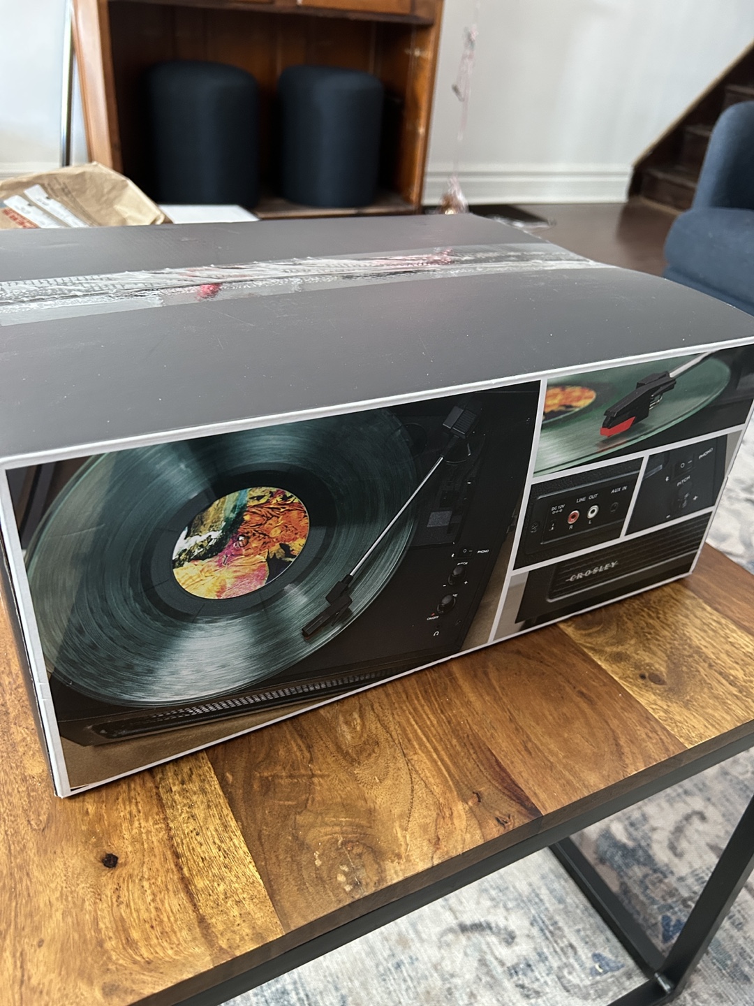 Crosley Voyager 3 Speed Portable Turntable with Bluetooth - photo 4