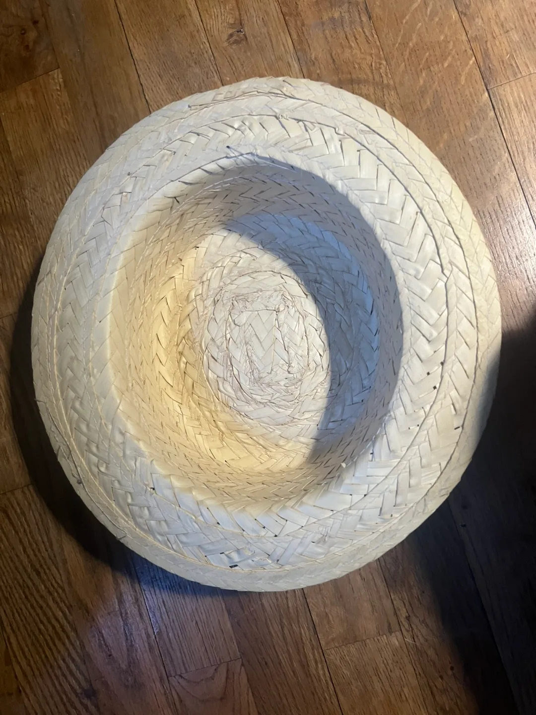 #freecycle Boater Straw Hat with Beaujolais Ribbon image indicator(5)