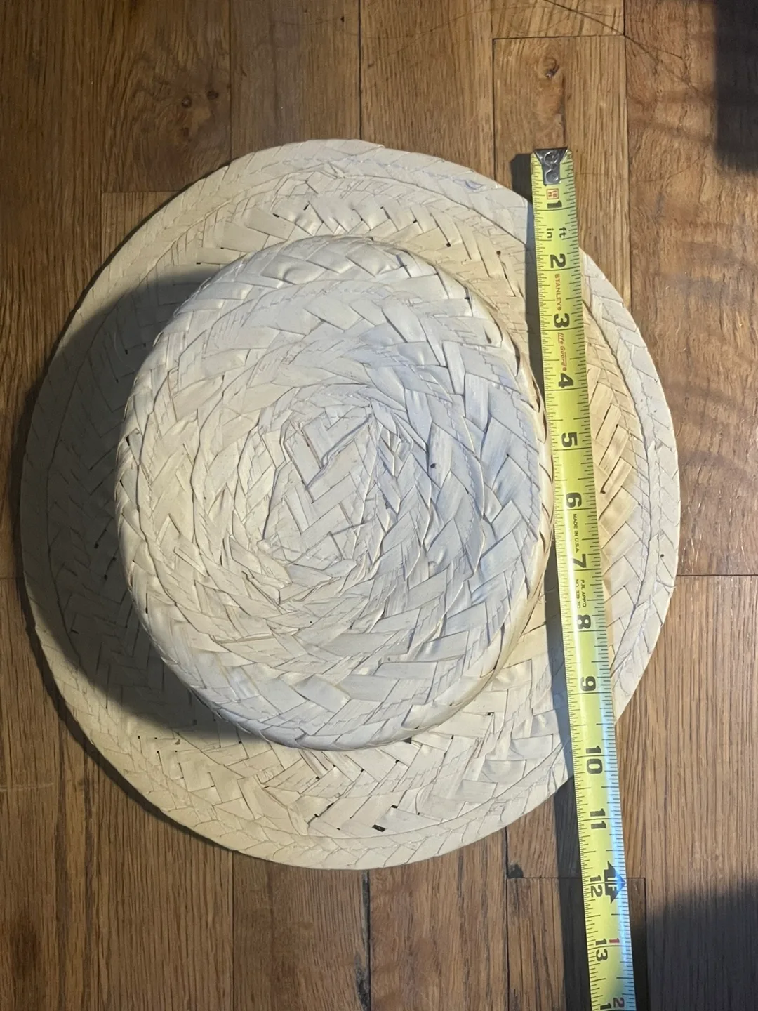 #freecycle Boater Straw Hat with Beaujolais Ribbon image indicator(2)