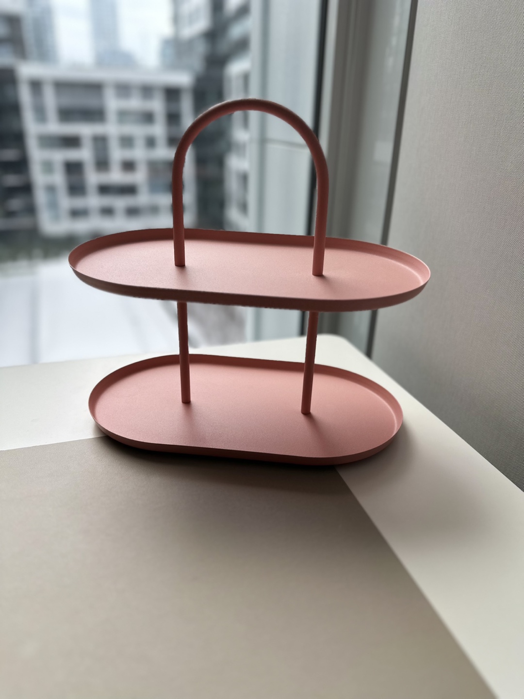 ASAP SOMMARÖGA Serving stand, two tiers, pink - photo 4