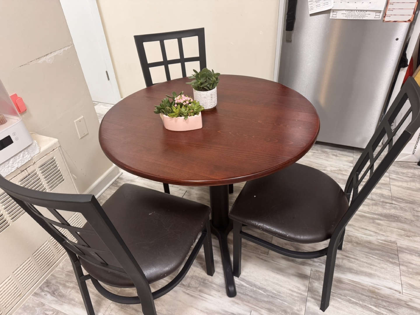 Small Round Dining Table Set