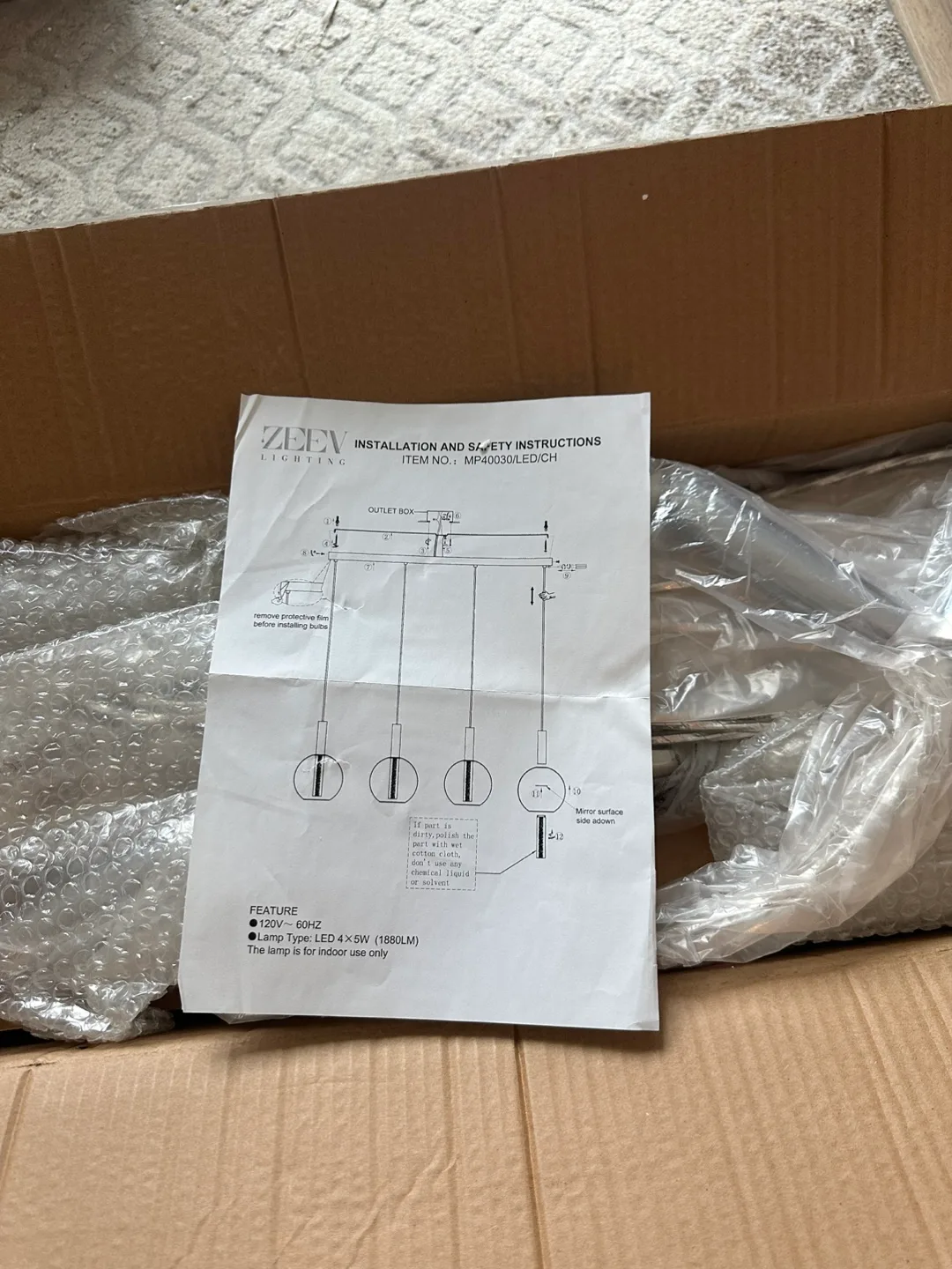 Savoy House Lighting Package - Brand New