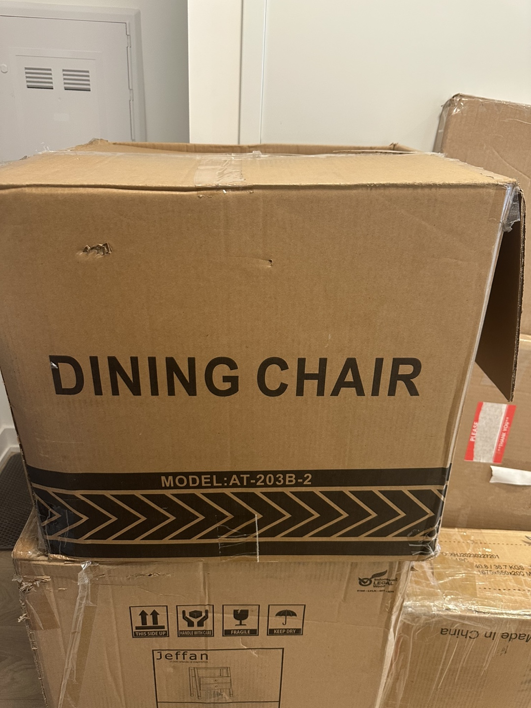 New Jeffan Dining Chair - White Velvet