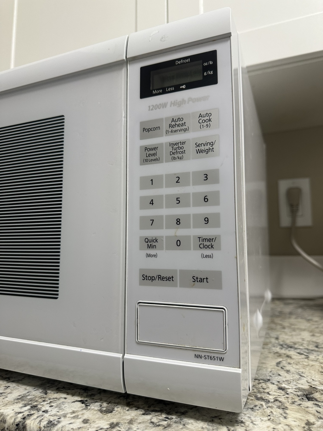 Panasonic Inverter Microwave in immaculate condition - photo 4