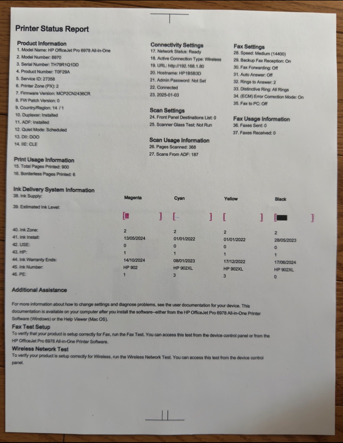 HP OfficeJet Pro 6978 All-in-One Printer - photo 3