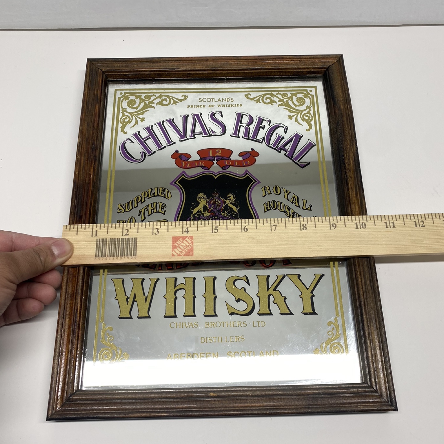 Vintage Chivas Regal Blended Scotch Whisky Mirror - photo 3