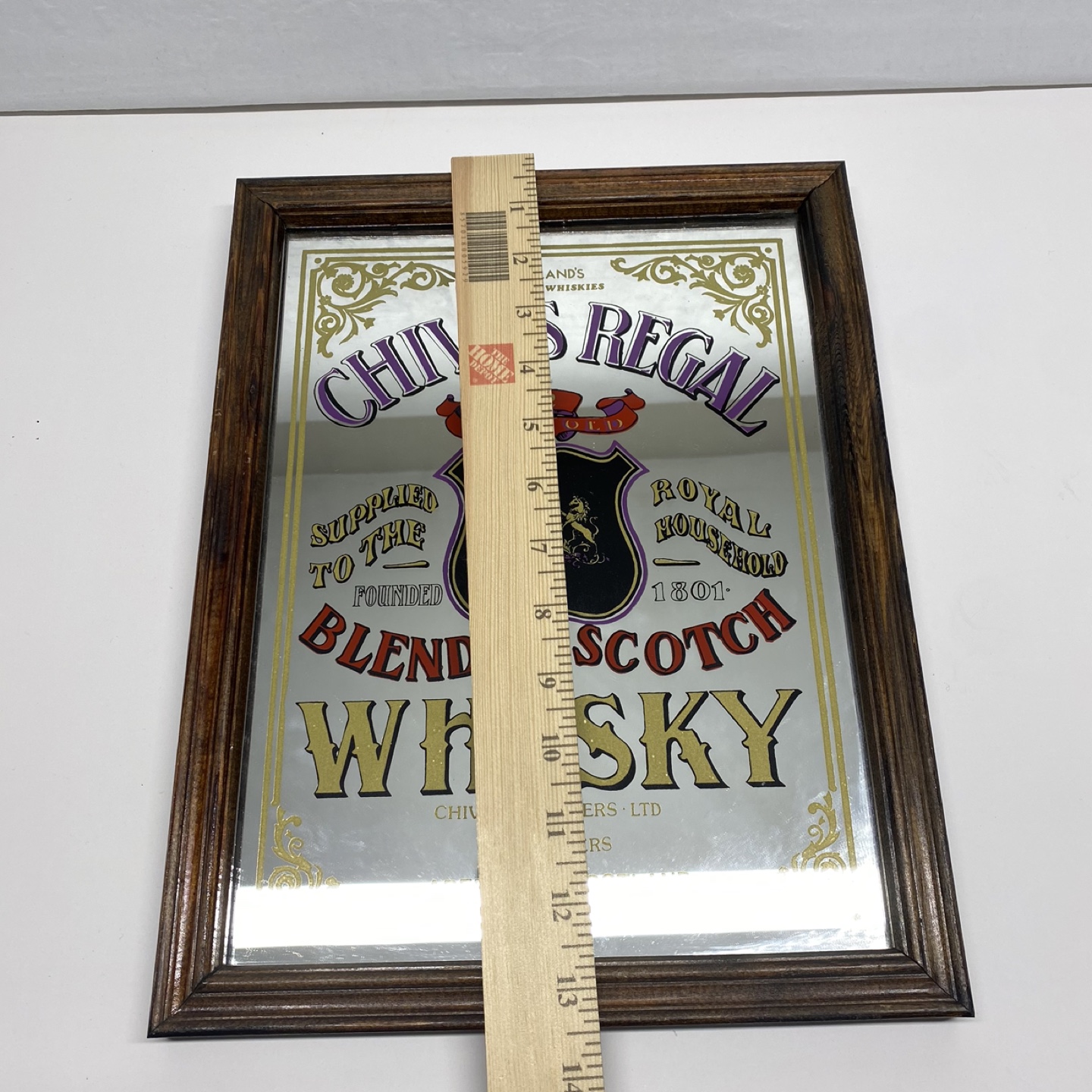 Vintage Chivas Regal Blended Scotch Whisky Mirror - photo 4