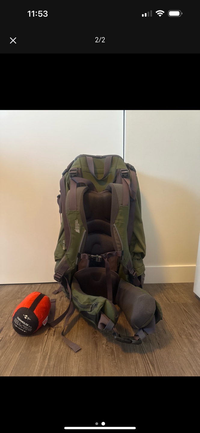 Osprey Atmos AG 65 Hiking Backpack - photo 2