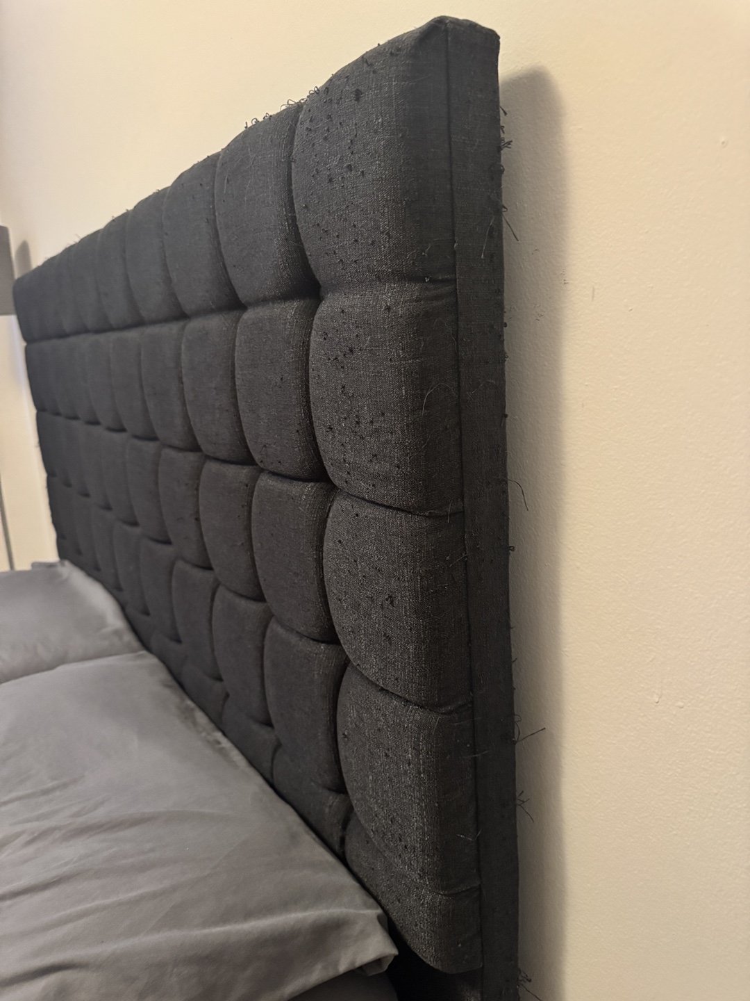 Queen Upholstered Bed Frame with Headboard and Storage - photo 4