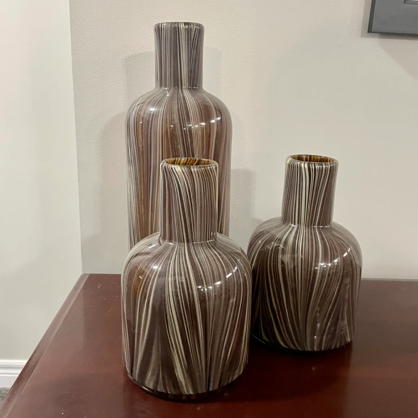 Set of Three Bowring Shitake Vases image indicator(2)
