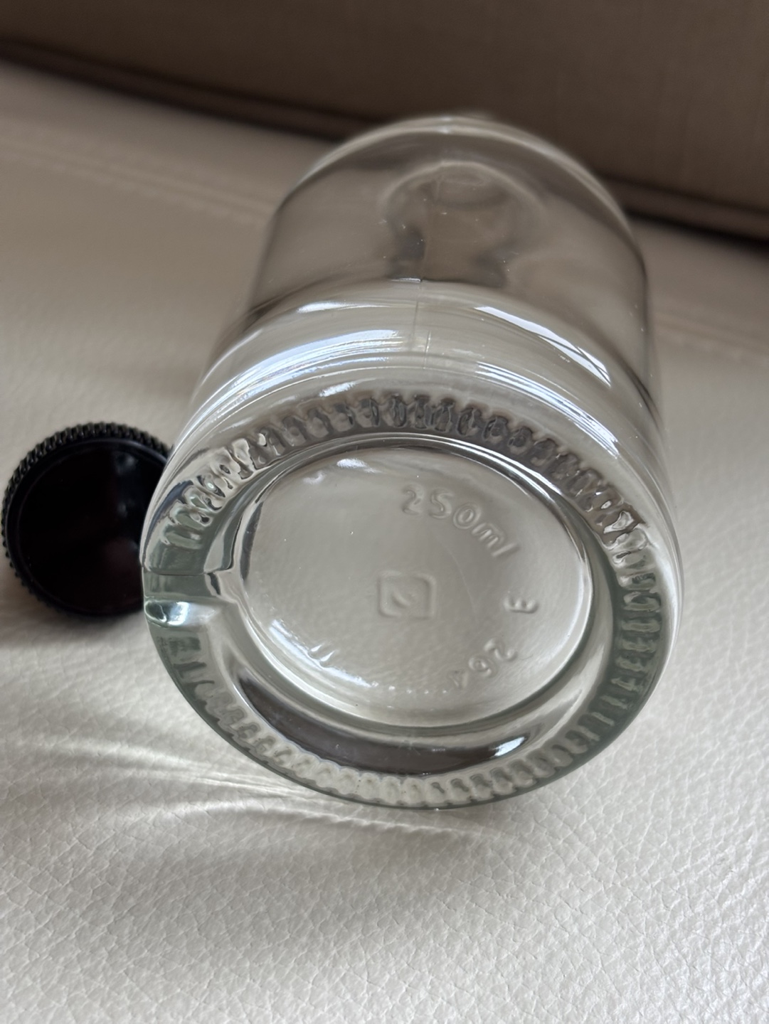 Empty 250ml Glass Bottle with Cork - photo 3