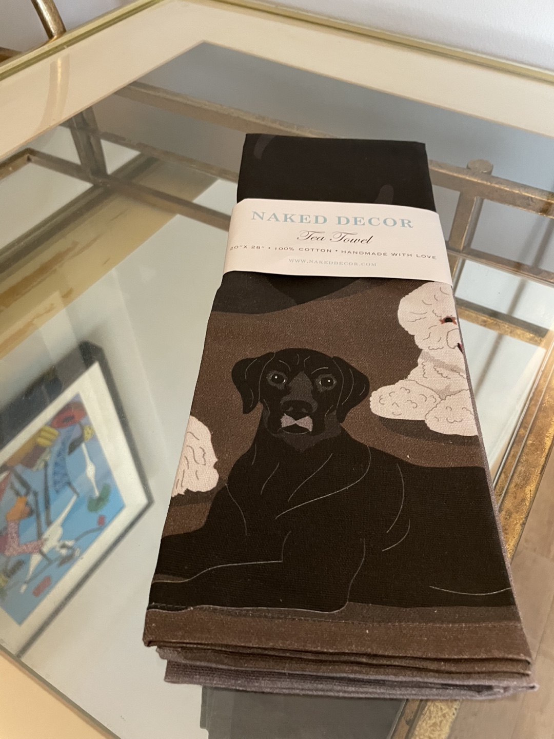 Whistler’s Mother - Dogs Tea Towel NEW - photo 2