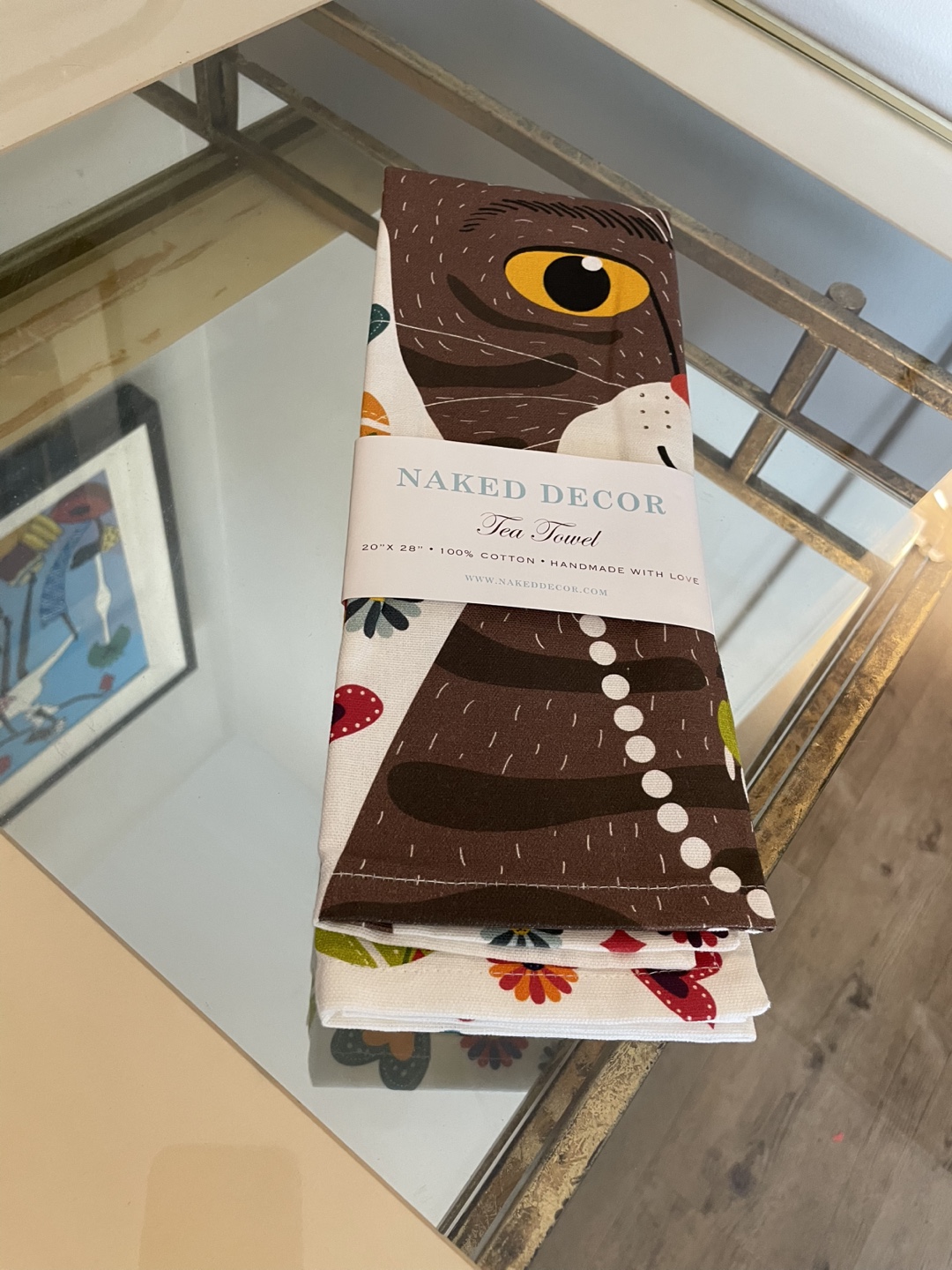Frida  Kahlo  Tea Towel - Day of the Dead NEW - photo 2