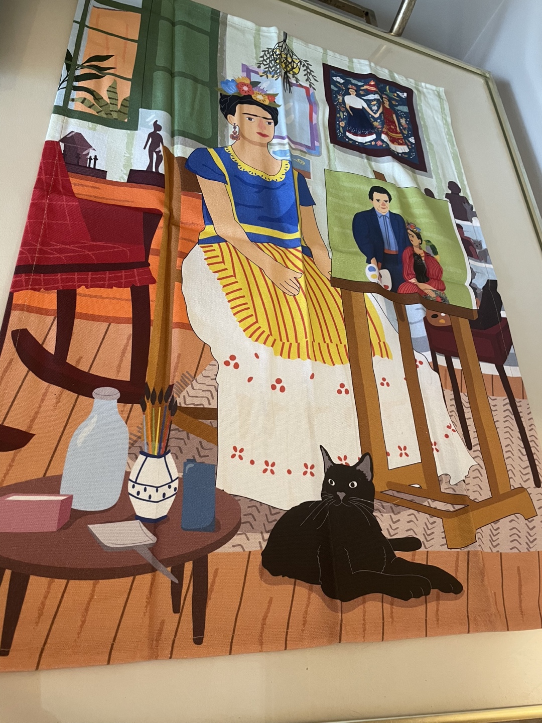 Frida Kahlo Tea Towel NEW