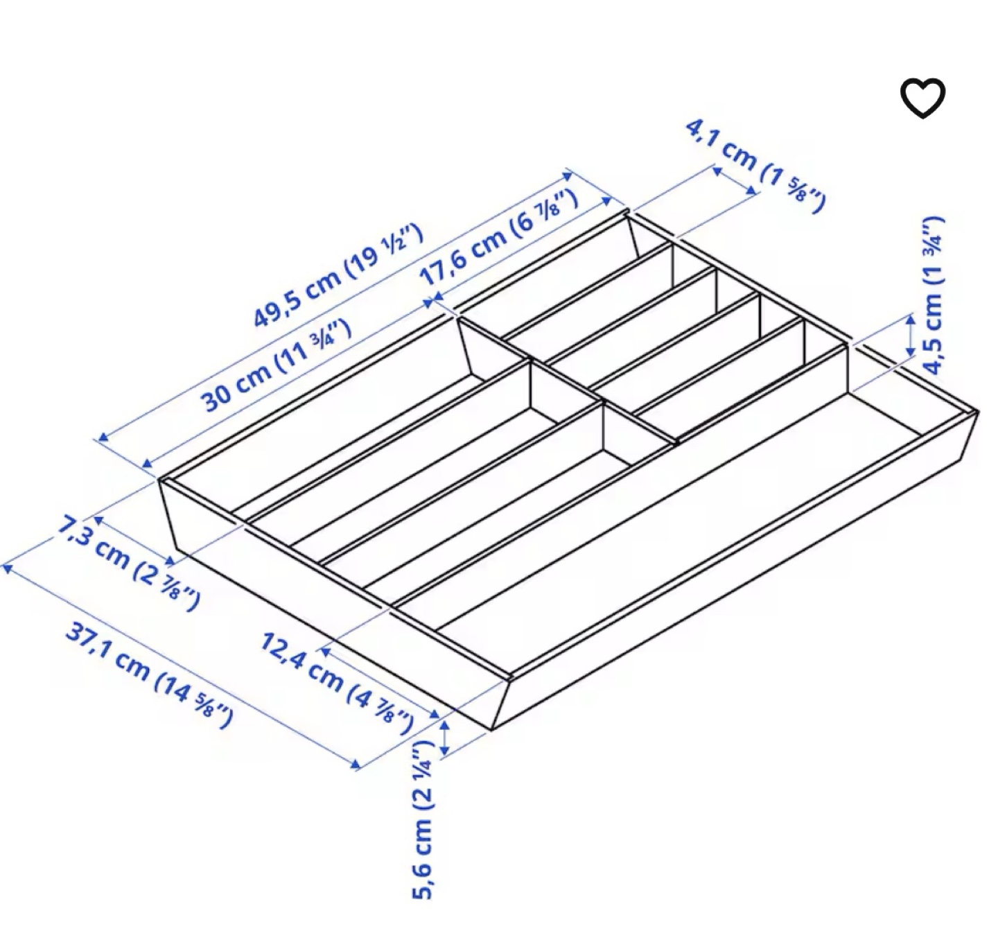 Bamboo Drawer Organizer - photo 4