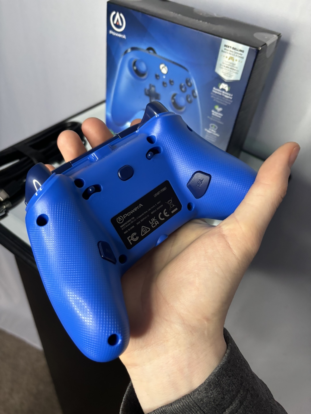 PowerA Advantage Wired Controller for Xbox - Blue - photo 4