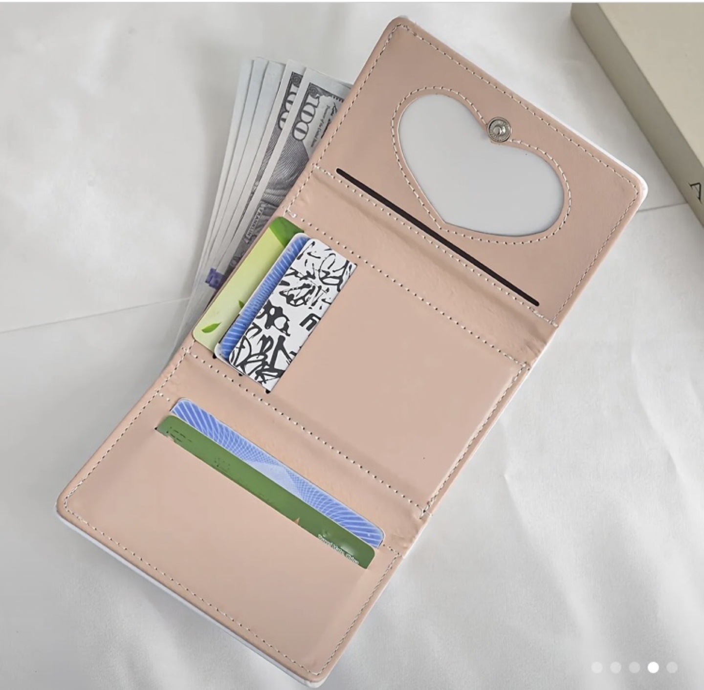 100 Dollar Bill Trifold Wallet - photo 3