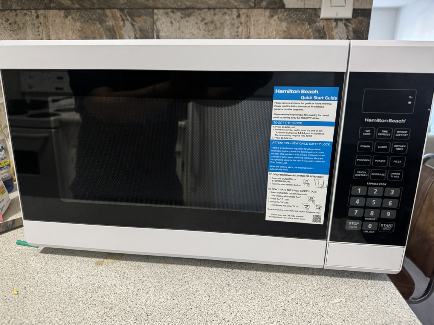 Hamilton Beach Microwave - White