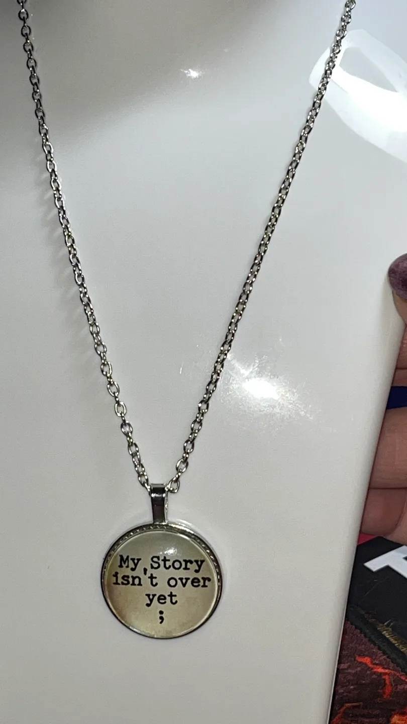#freecycle Inspirational Necklace - My Story Isn't Over Yet image indicator(3)