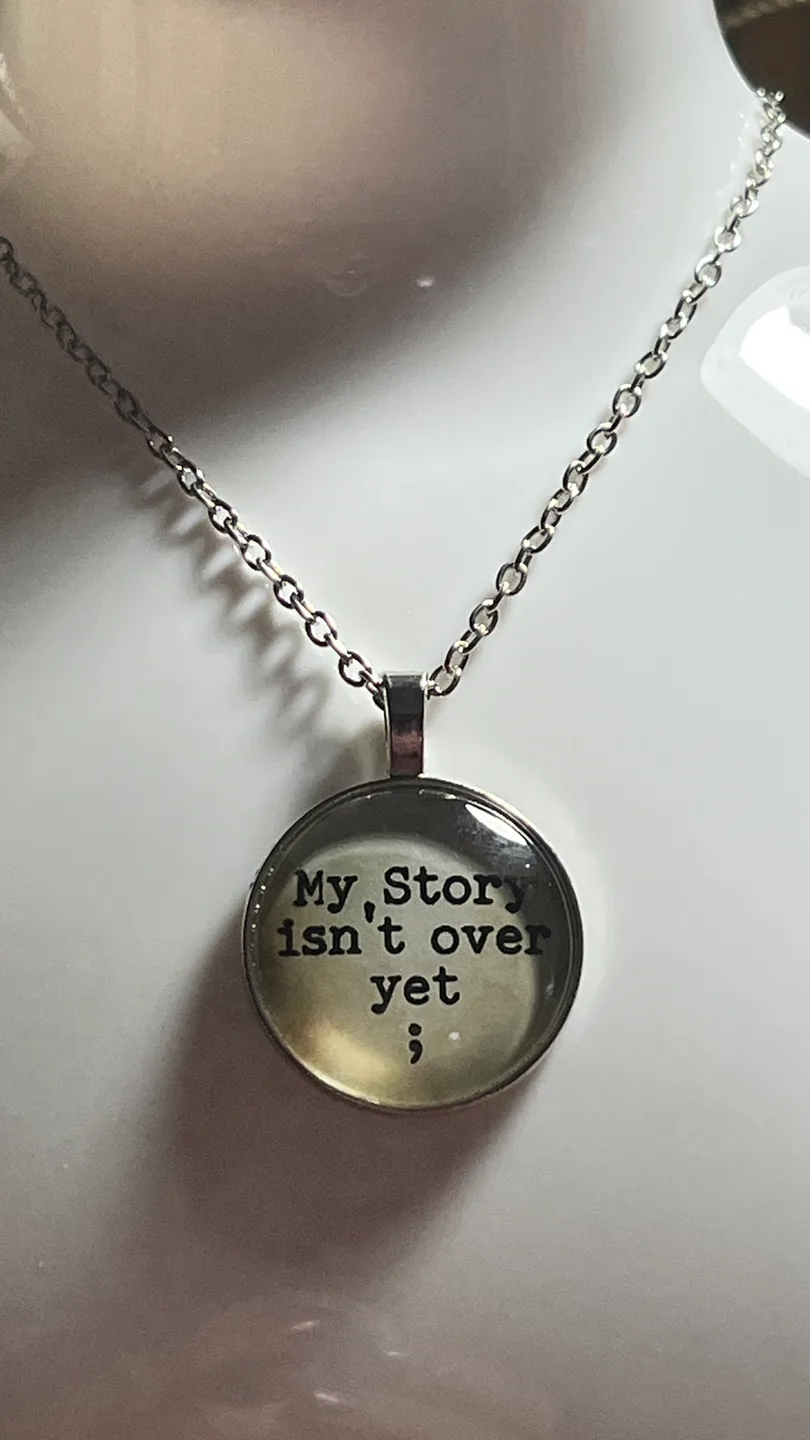 #freecycle Inspirational Necklace - My Story Isn't Over Yet image indicator(2)