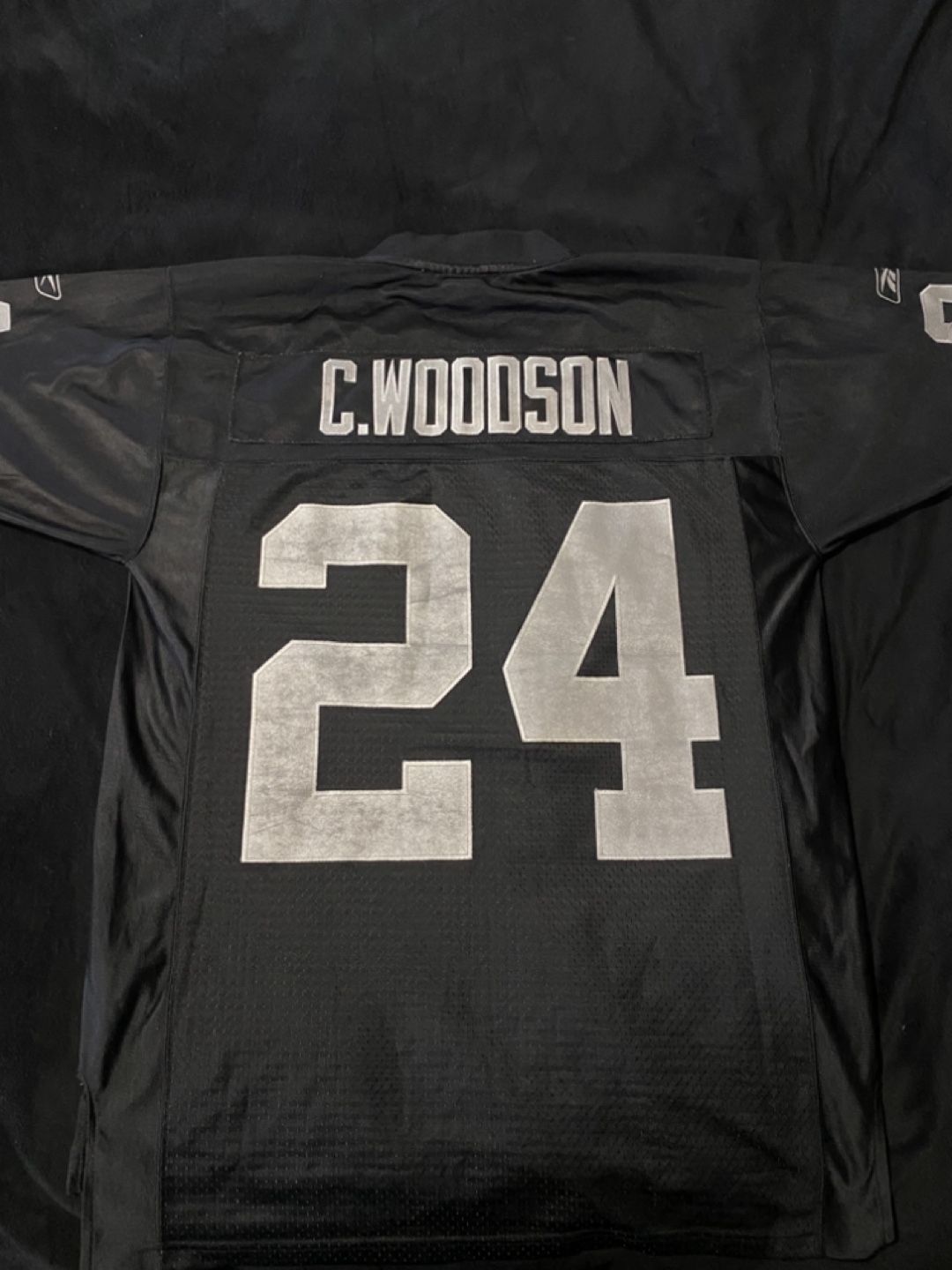 AUTHENTIC Charles Woodson #24 Raiders Jersey - photo 2