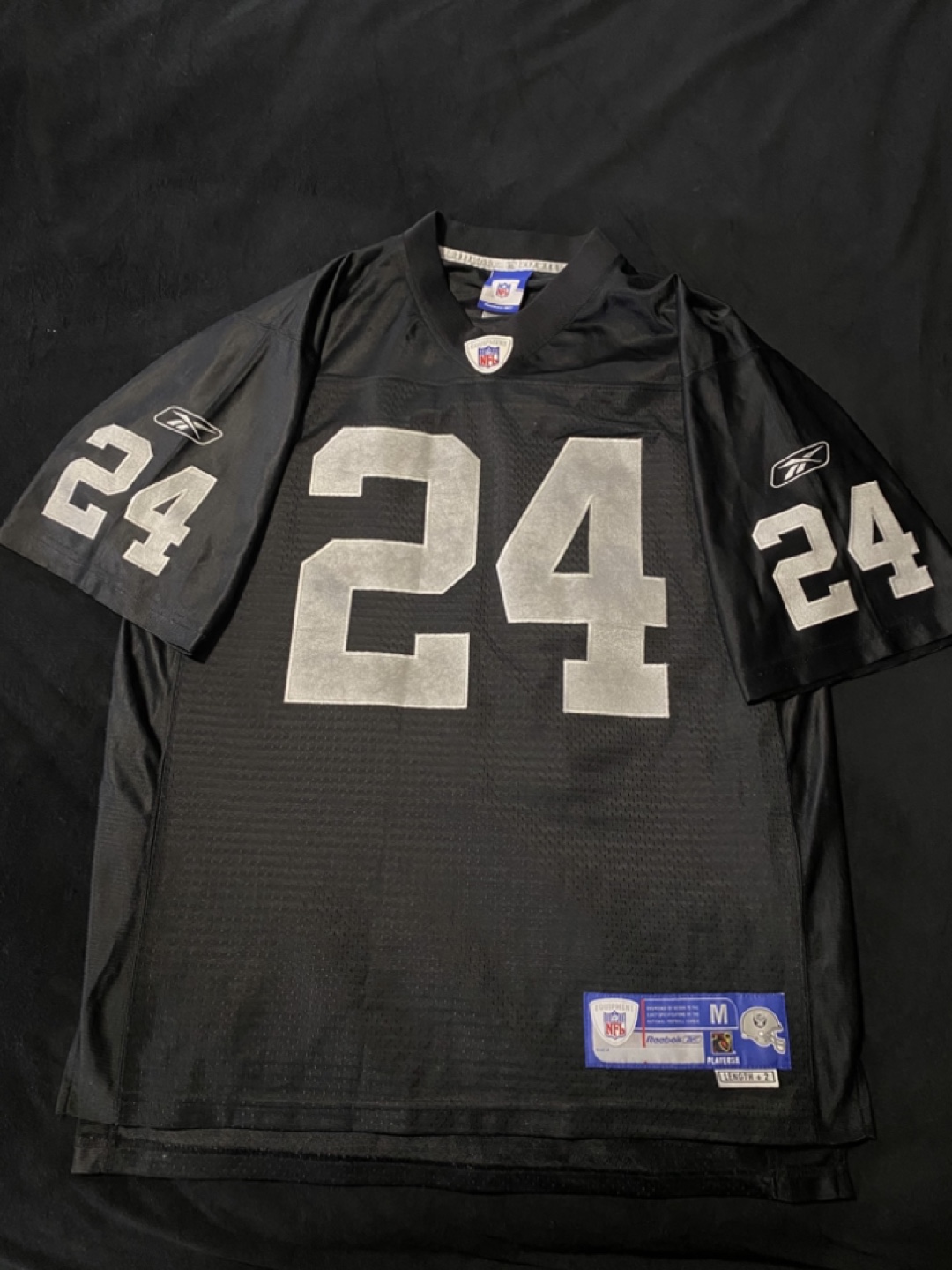 AUTHENTIC Charles Woodson #24 Raiders Jersey