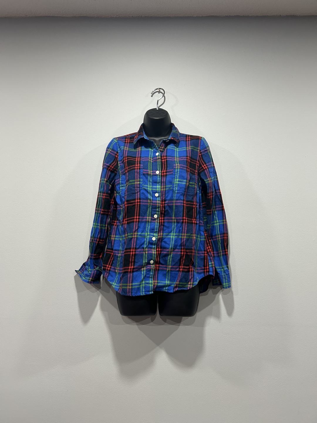 Slim fit flannel