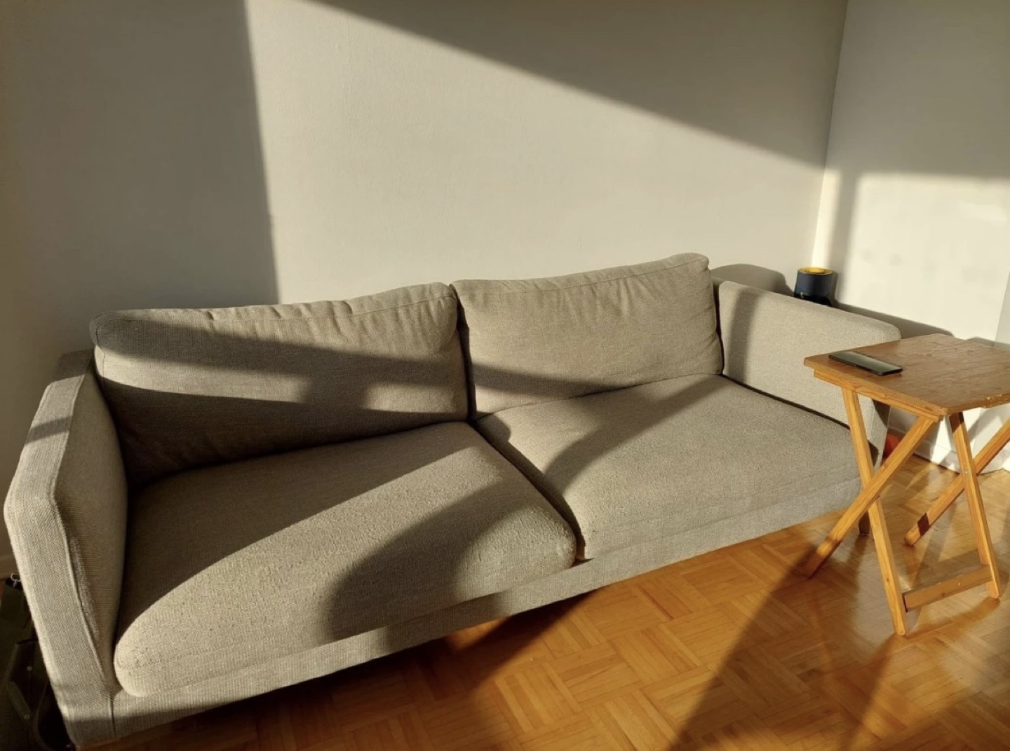 Grey Structube 3 seater couch - photo 2