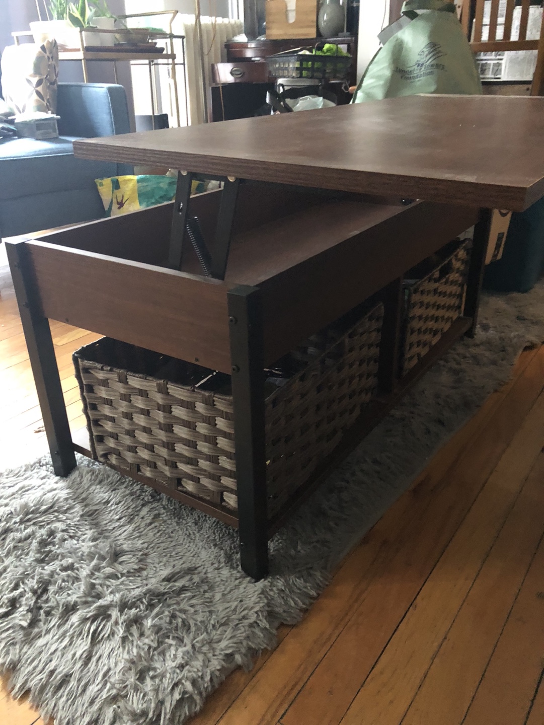Lift Too Multi Purpose Coffee Table by Domesca