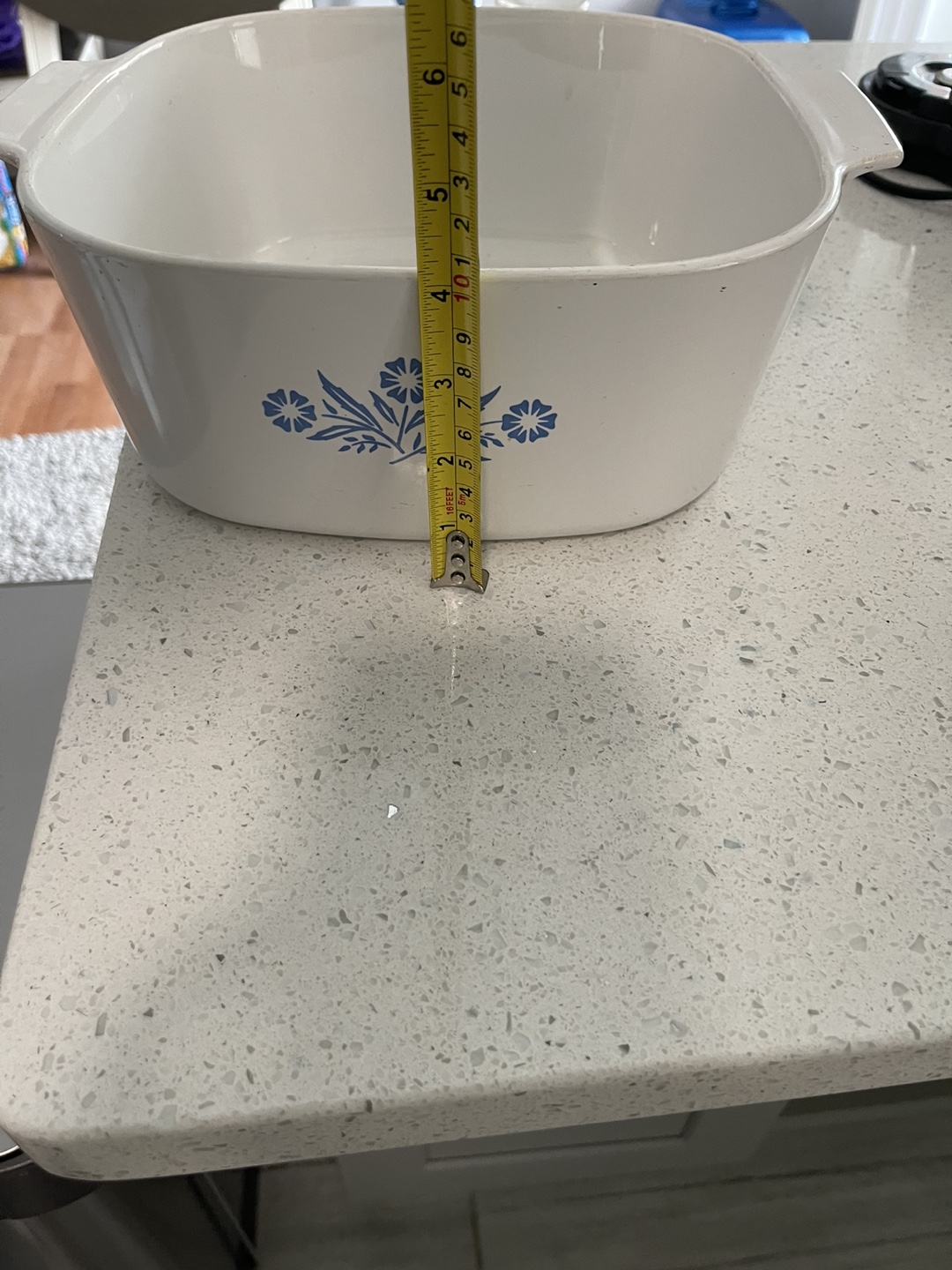 Vintage Corningware French White 2.5qt Casserole Dish with Lid - photo 2