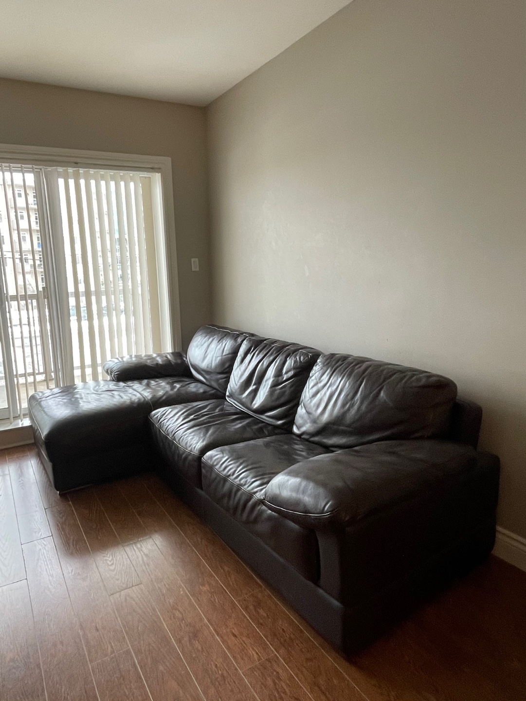 Brown Leather Sectional Sofa