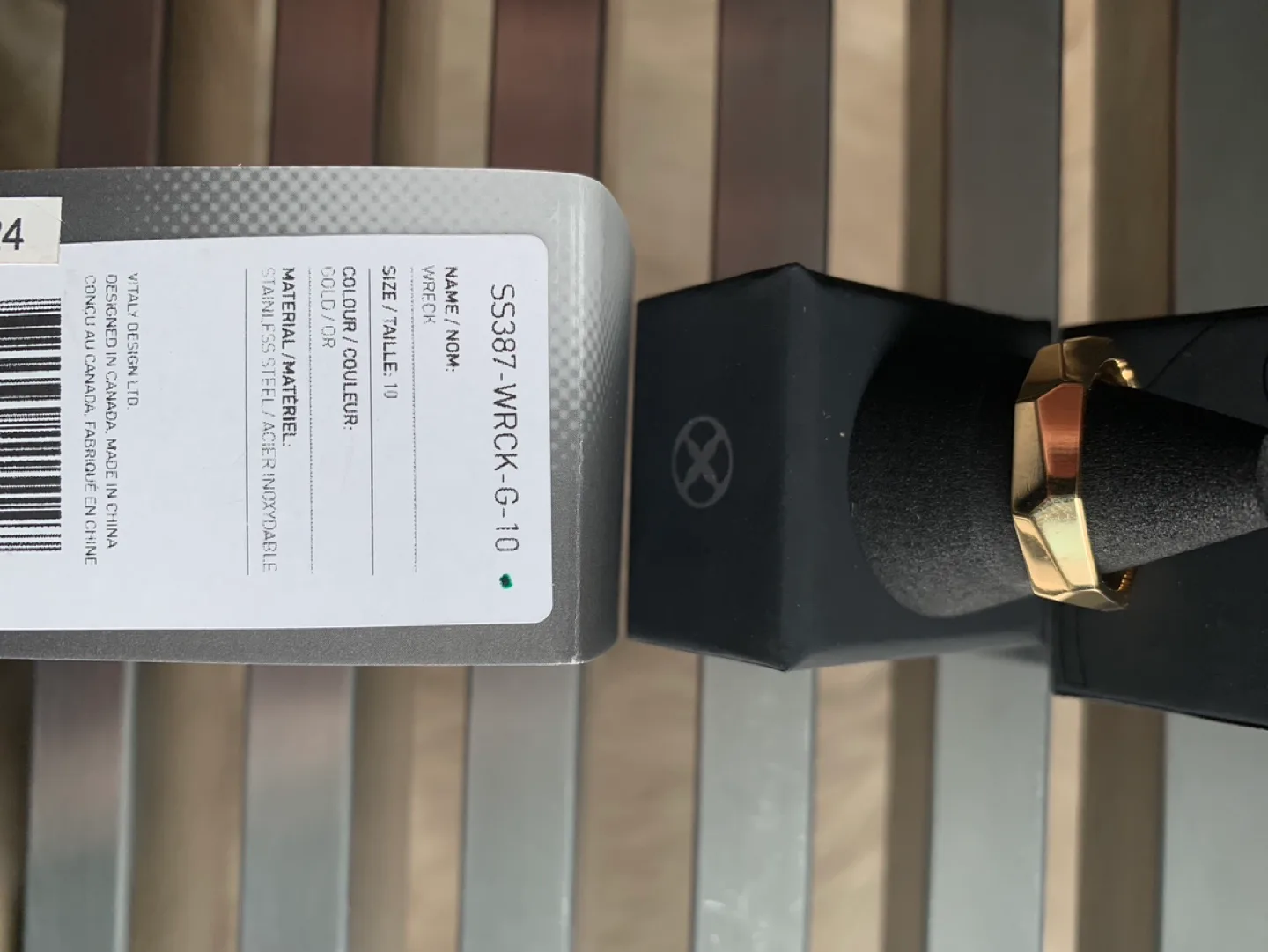 Vitaly WRCK Gold Ring - Size 10 image indicator(2)