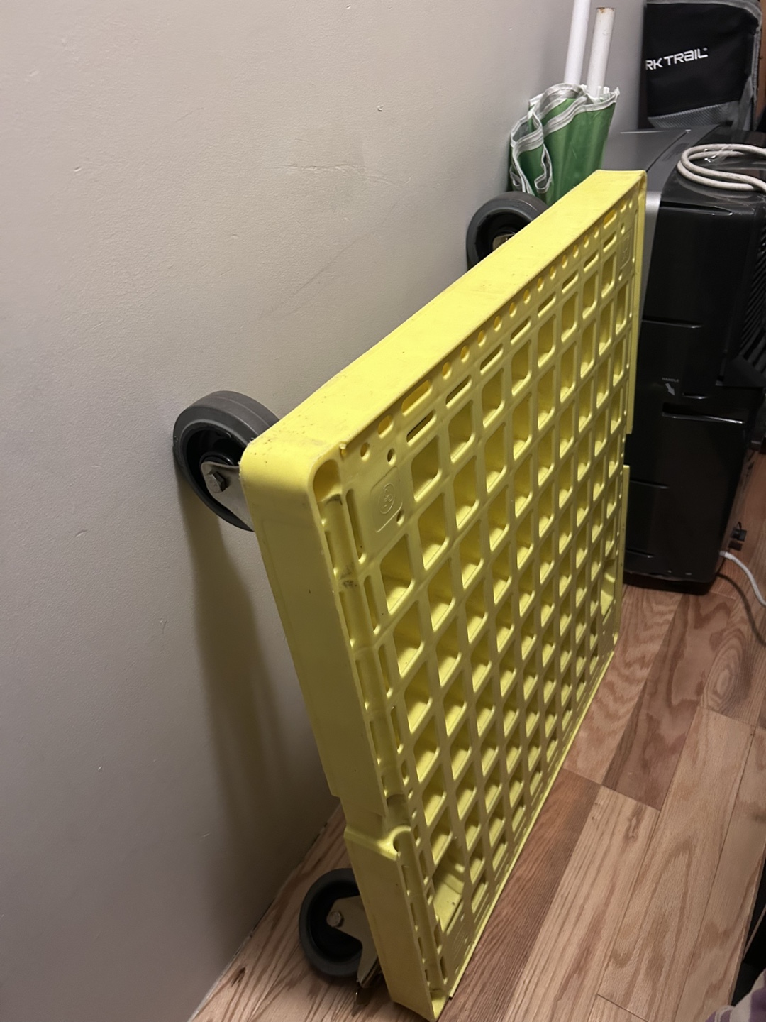 Yellow Plastic Hand Truck Dolly