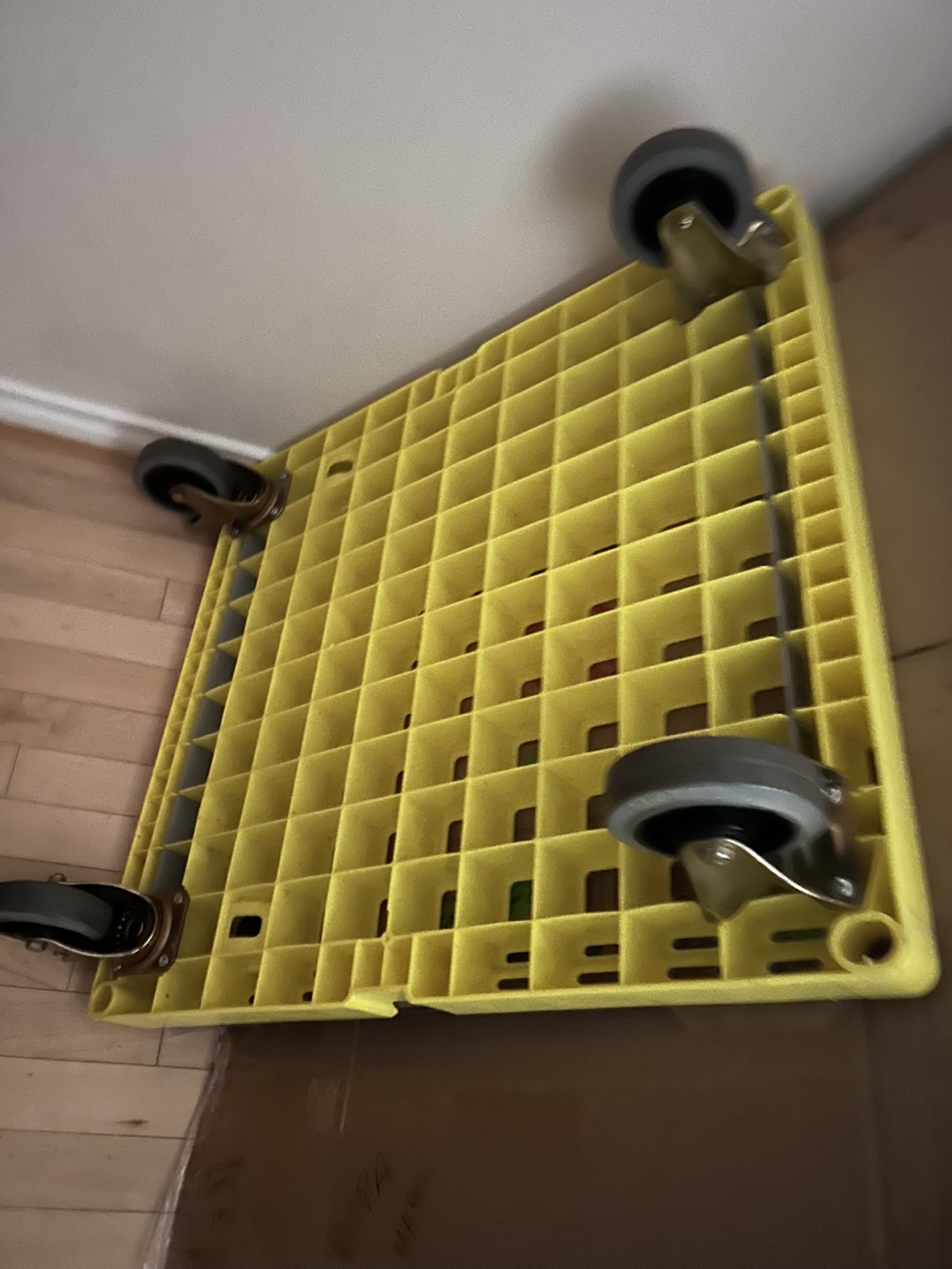 Yellow Plastic Hand Truck Dolly - photo 2