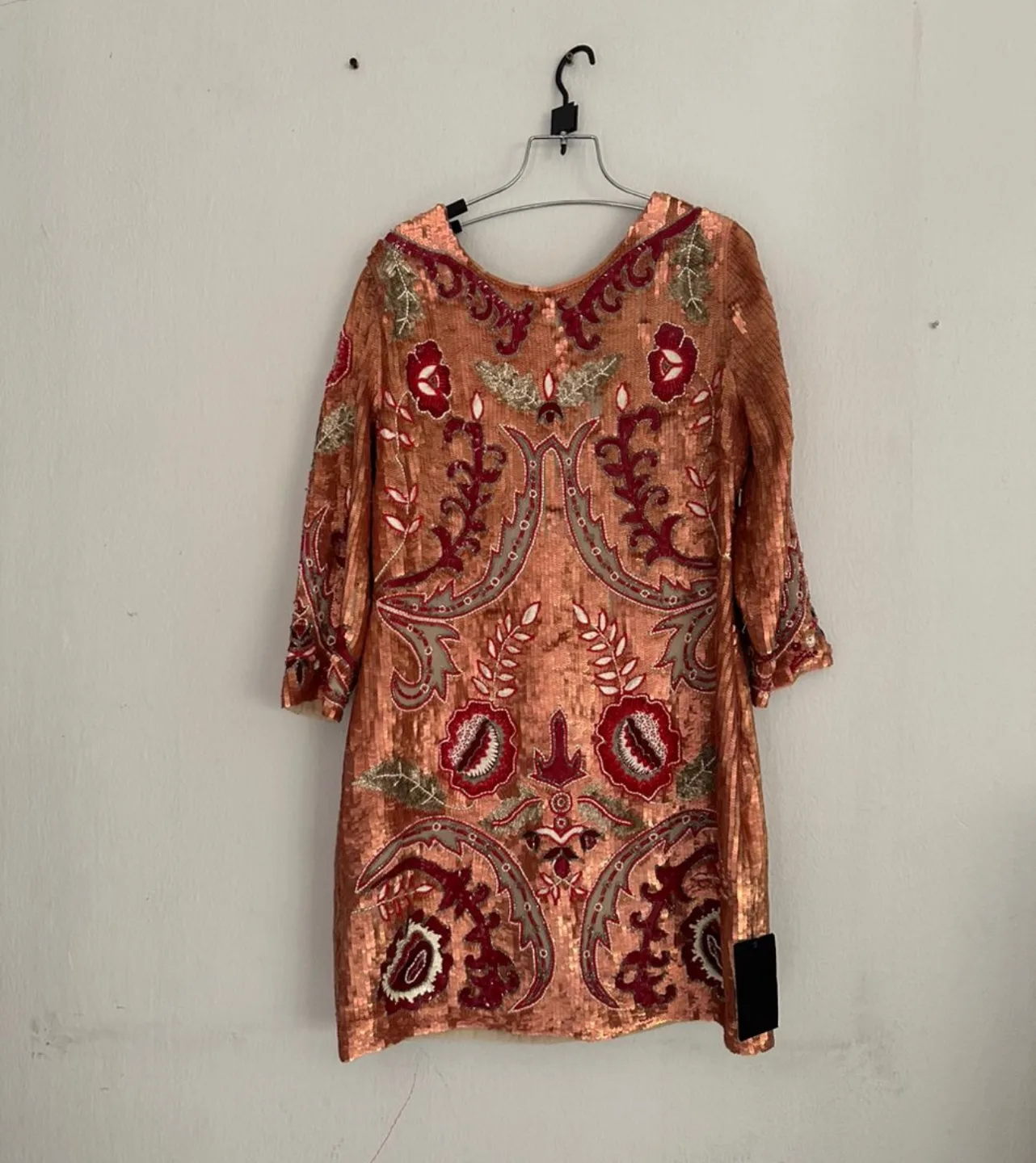 Rose gold  Embellished Mini Dress image indicator(6)