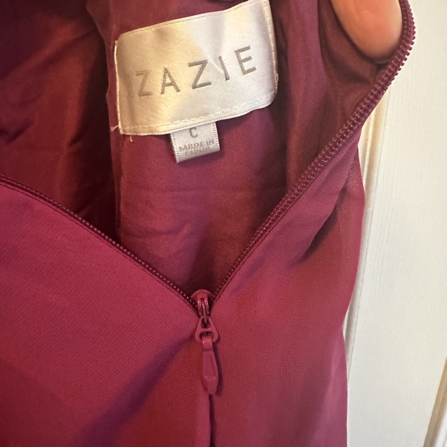 Azazie Zeya Bridesmaid Formal Dress in Orchid purple size 6 - photo 3