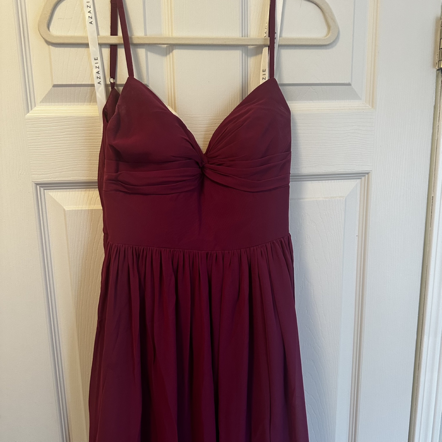 Azazie Zeya Bridesmaid Formal Dress in Orchid purple size 6