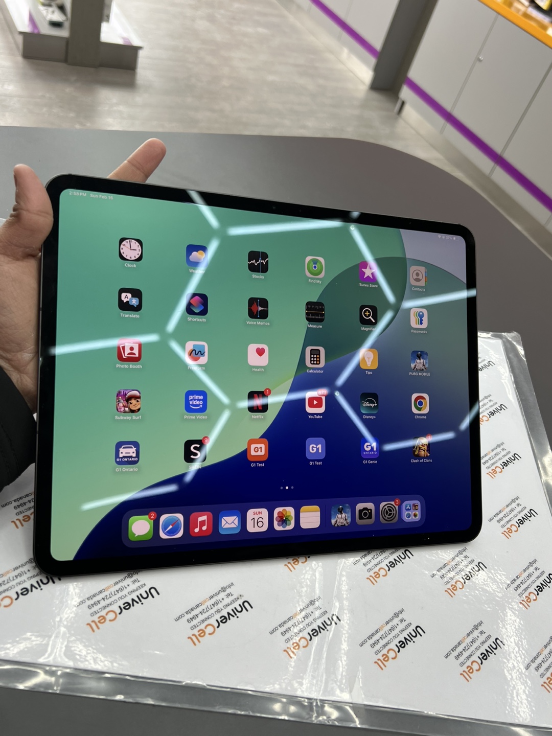IPAD PRO 13 2024 M4 (256 GB) Wi-Fi + Cellular