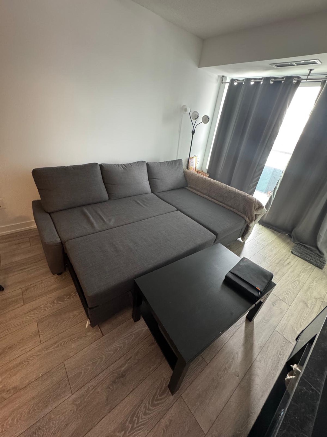 IKEA FRIHETEN Corner Sofa-Bed with Storage