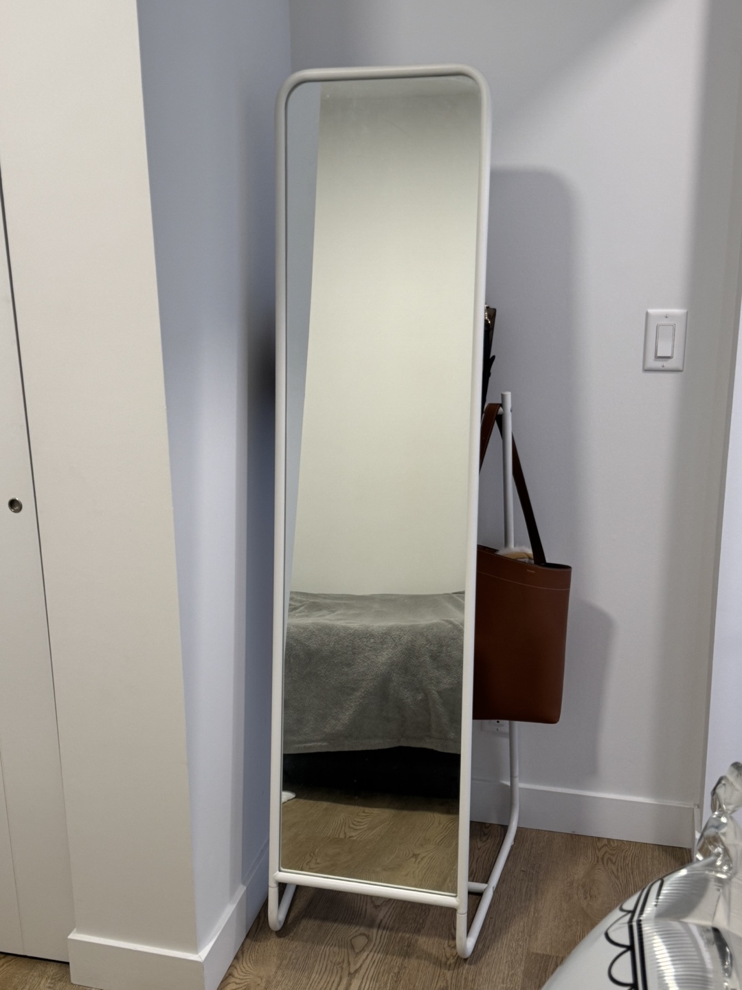 Full-Length Leaner Mirror with Hook