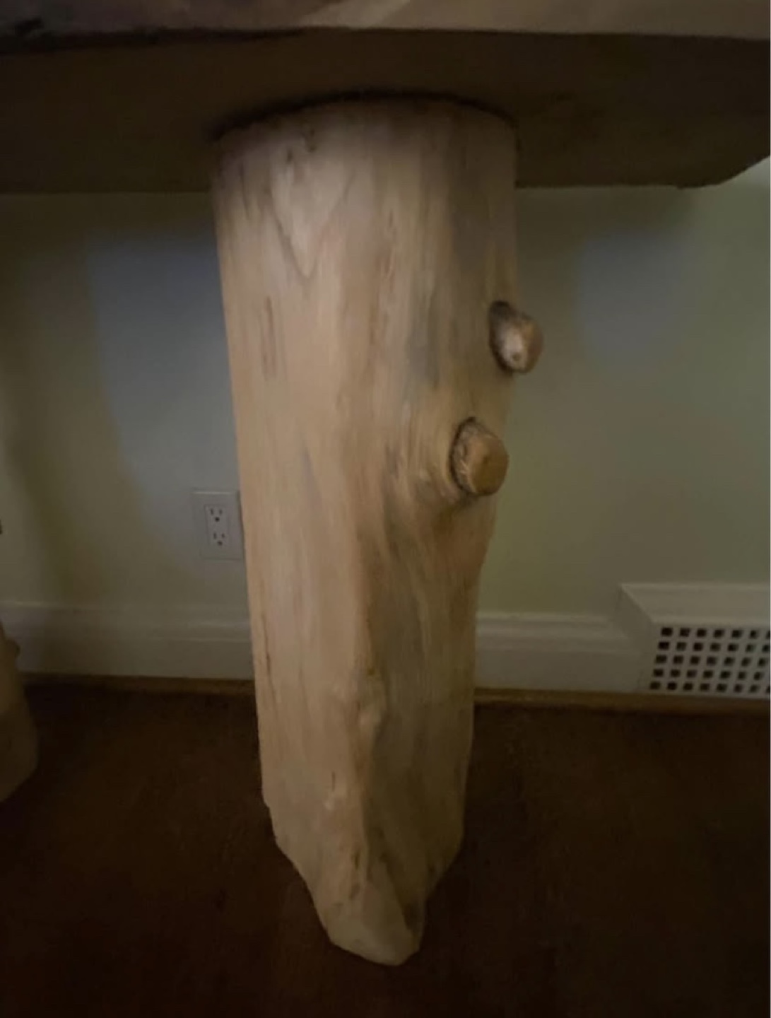 Rustic Live Edge Console Table - photo 2