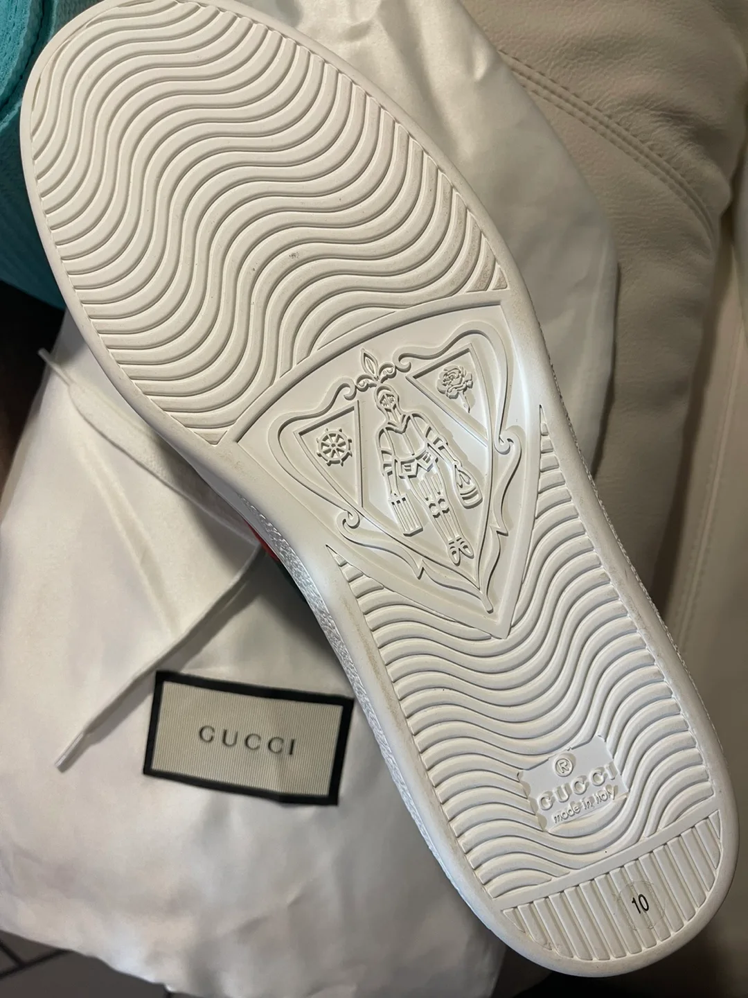 Gucci Ace Embroidered Sneakers Leather image indicator(6)