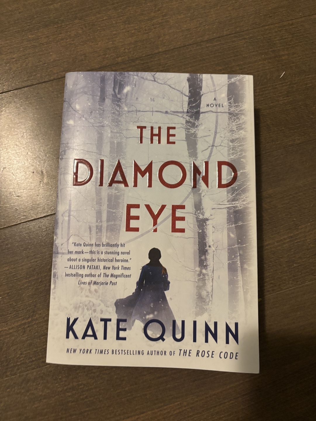 The Diamond Eye by Kate Quinn - Paperback Novel