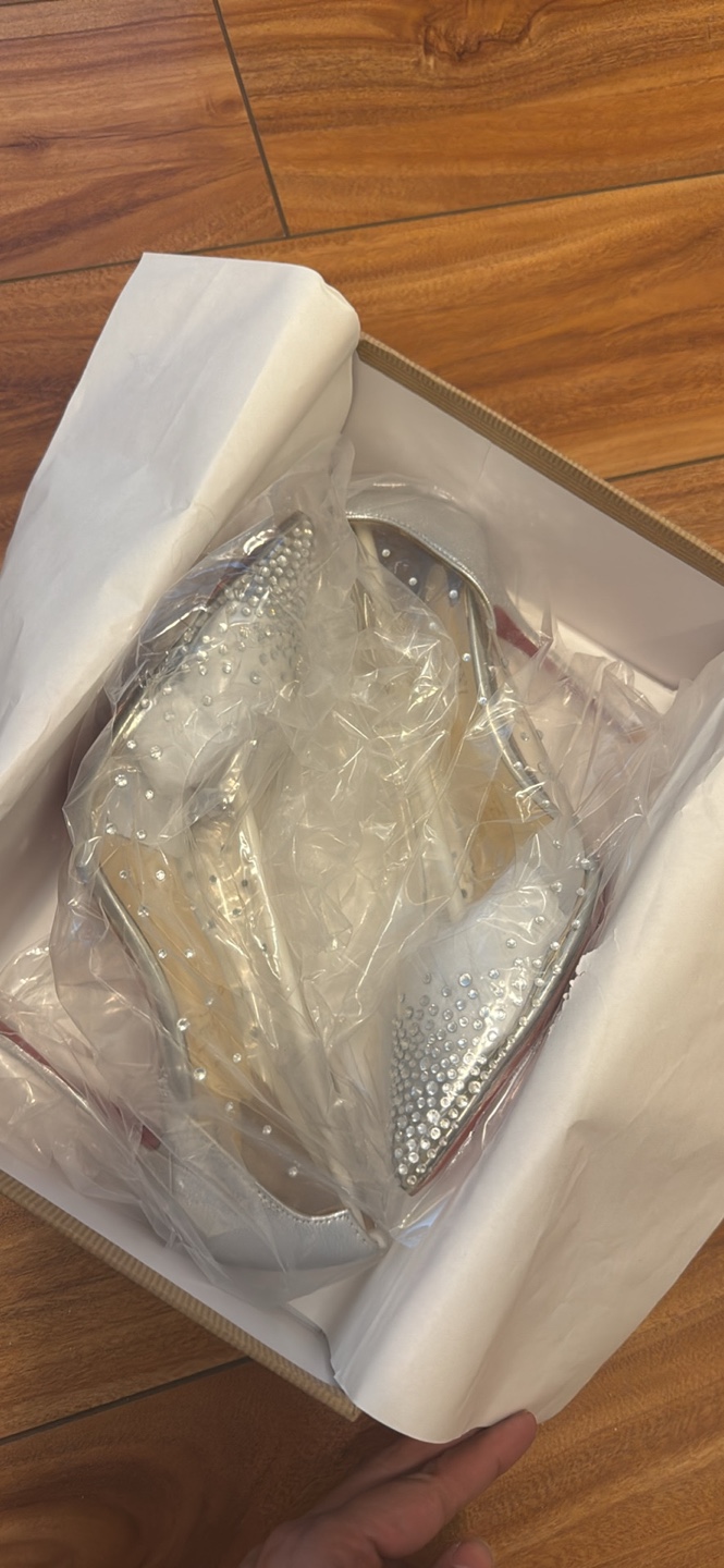 Crystal Embellished Heels - photo 4