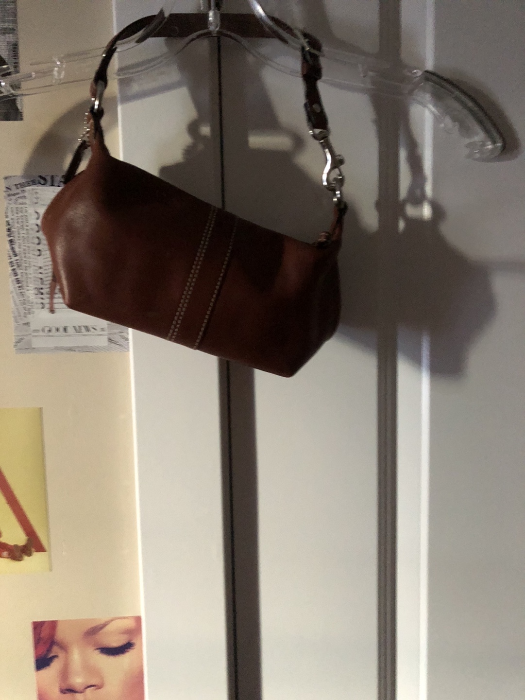 Coach Leather Shoulder Bag