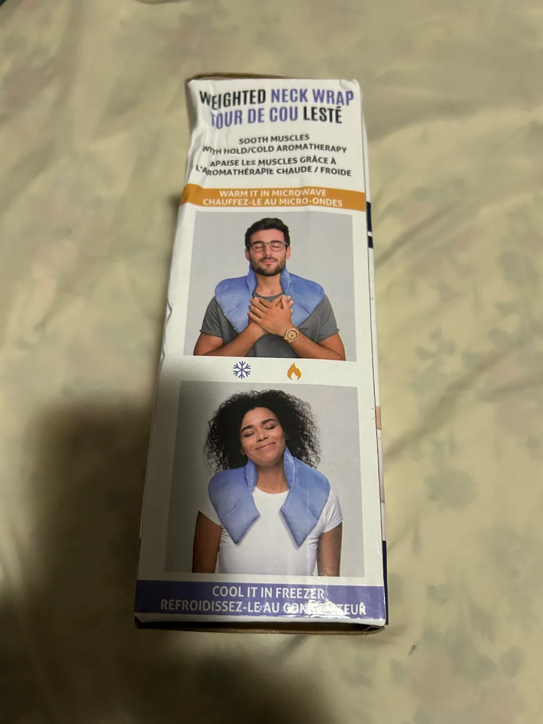 The Huggy Weighted Neck Wrap - Aromatherapy, Hot/Cold image indicator(3)