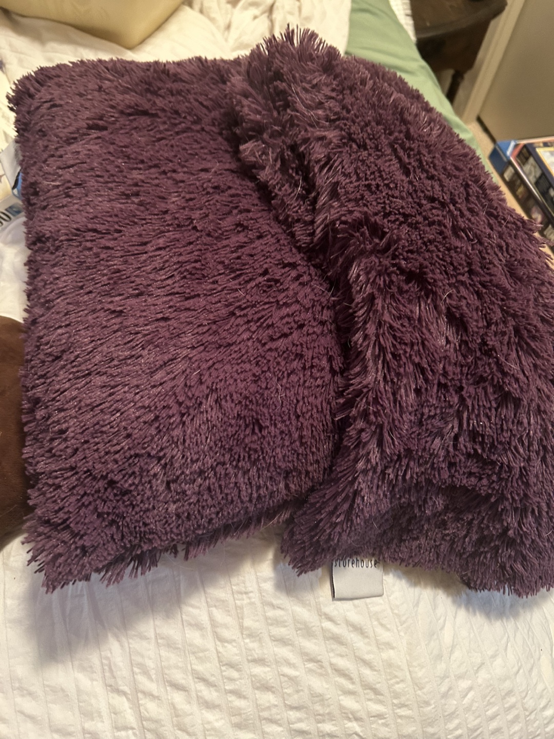 Two Plush Pillows - Purple & Poo Emoji