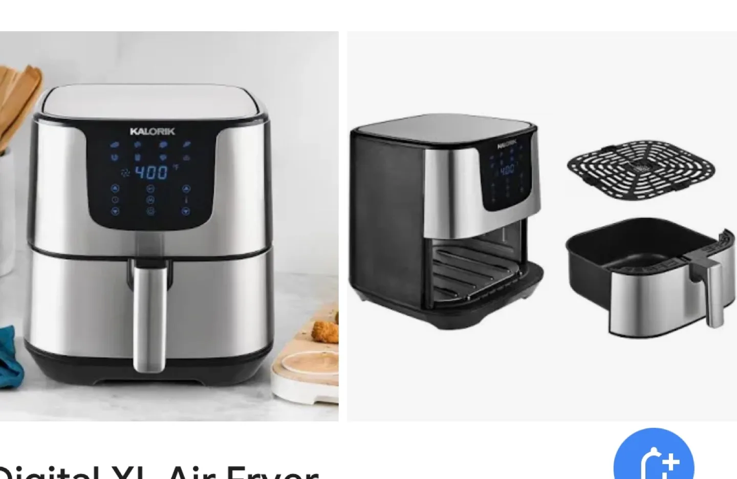 Kalorik 7-Quart Digital XL Air Fryer Pro image indicator(4)