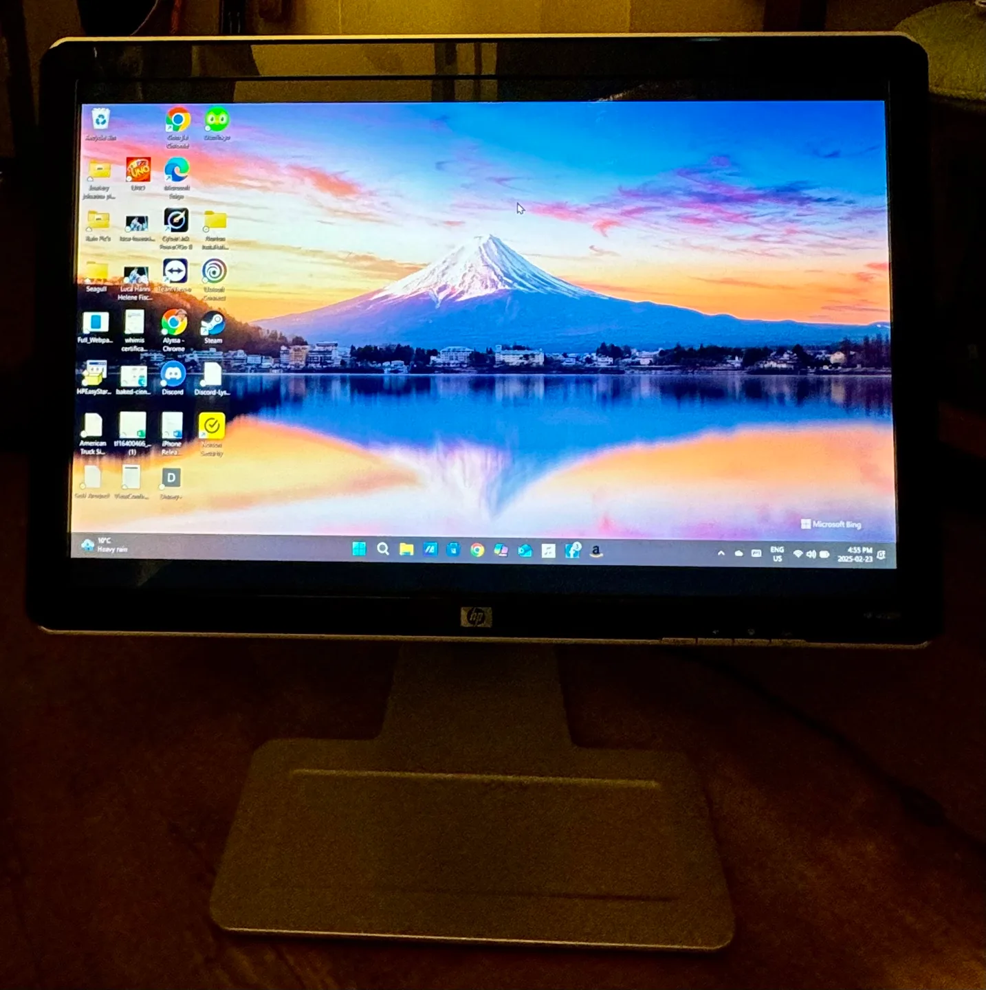 HP 22-inch Widescreen Flat Panel Monitor image indicator(2)