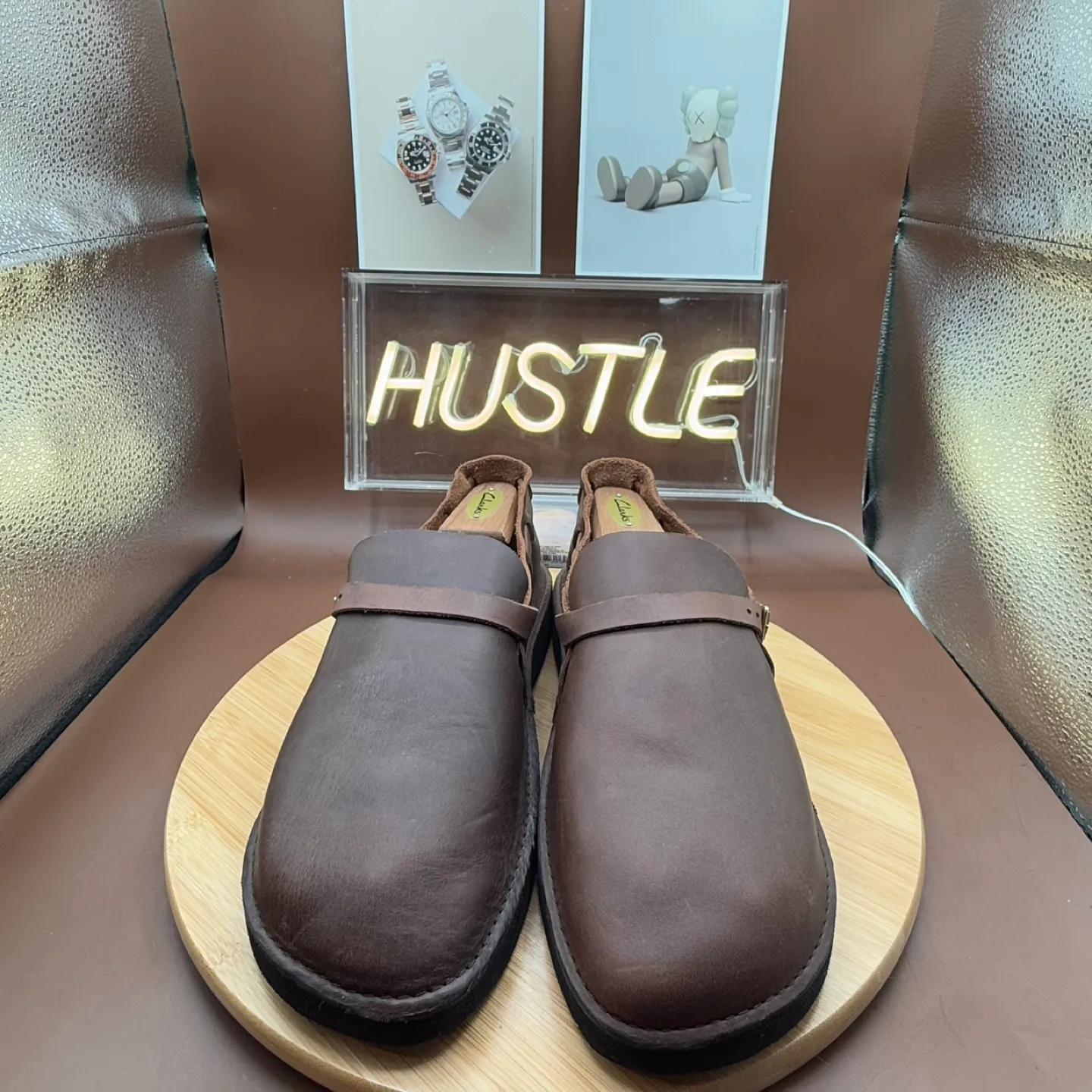 Aurora Shoe Co. Middle English men’s BROWN 9.5 D image indicator(4)